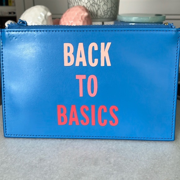 ♠️ Kate Spade Back to Basics Pencil Pouch - Picture 1 of 4